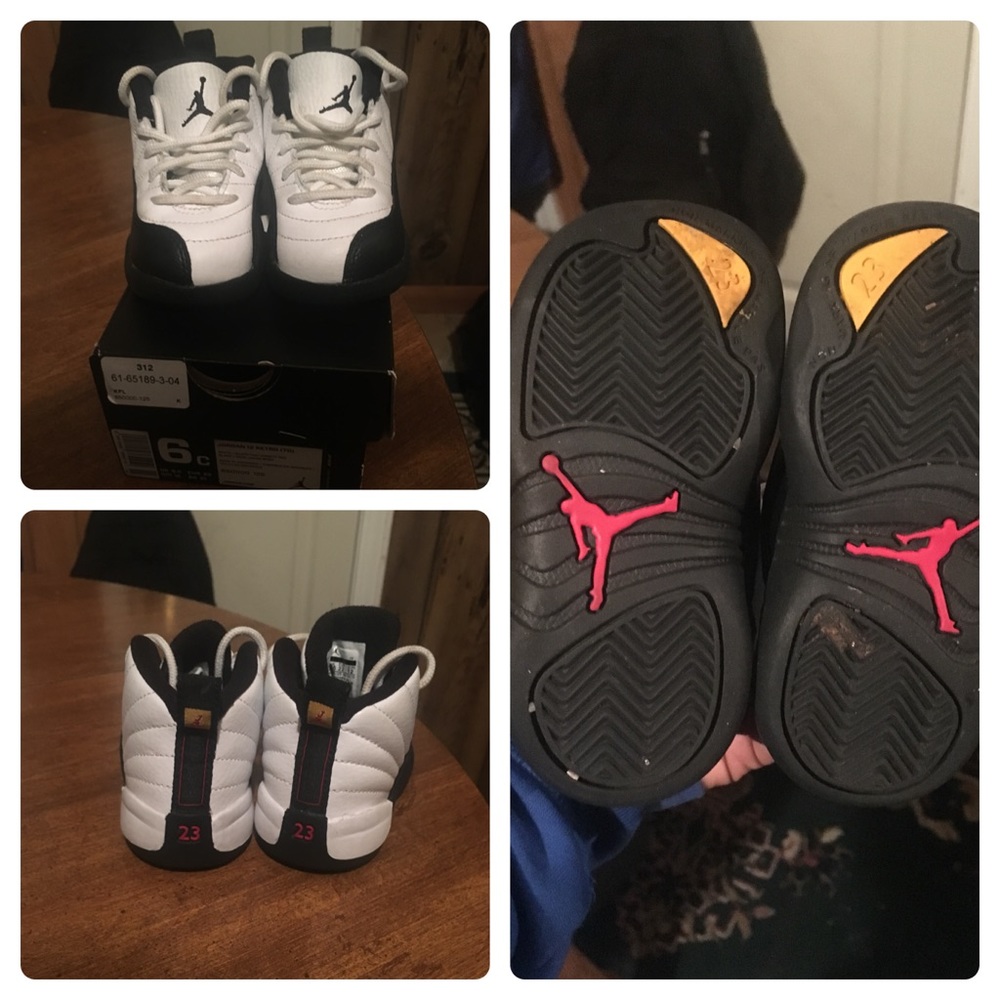 Toddler Jordan’s Shoes (3 different Collage Pics)
